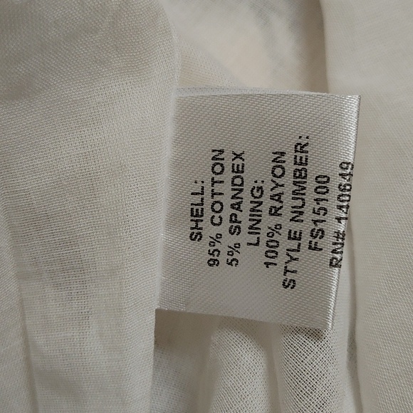 Frock Shop Party Dress Vintage Style Cream Red Roses Size L - Picture 15 of 16